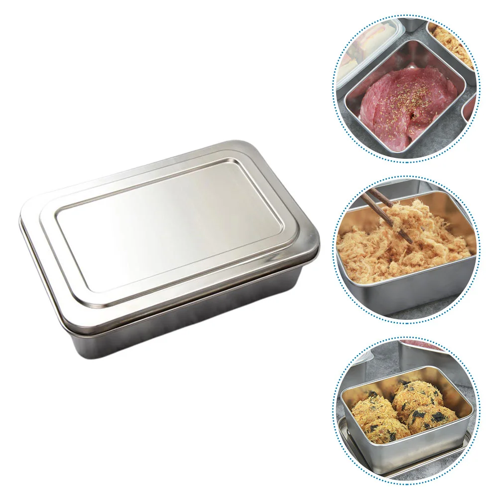 Контейнер из нержавеющей стали для хранения обедов фруктов кемпинга супов |