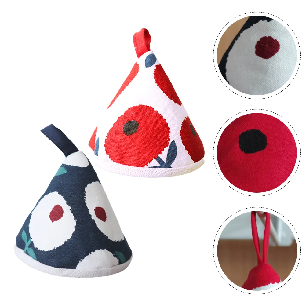 

Pot Handle Cover Holder Hot Pan Grip Gloves Sleeve Covers Oven Heat Clip Gripper Anti Kitchen Skillet Lid Protectors