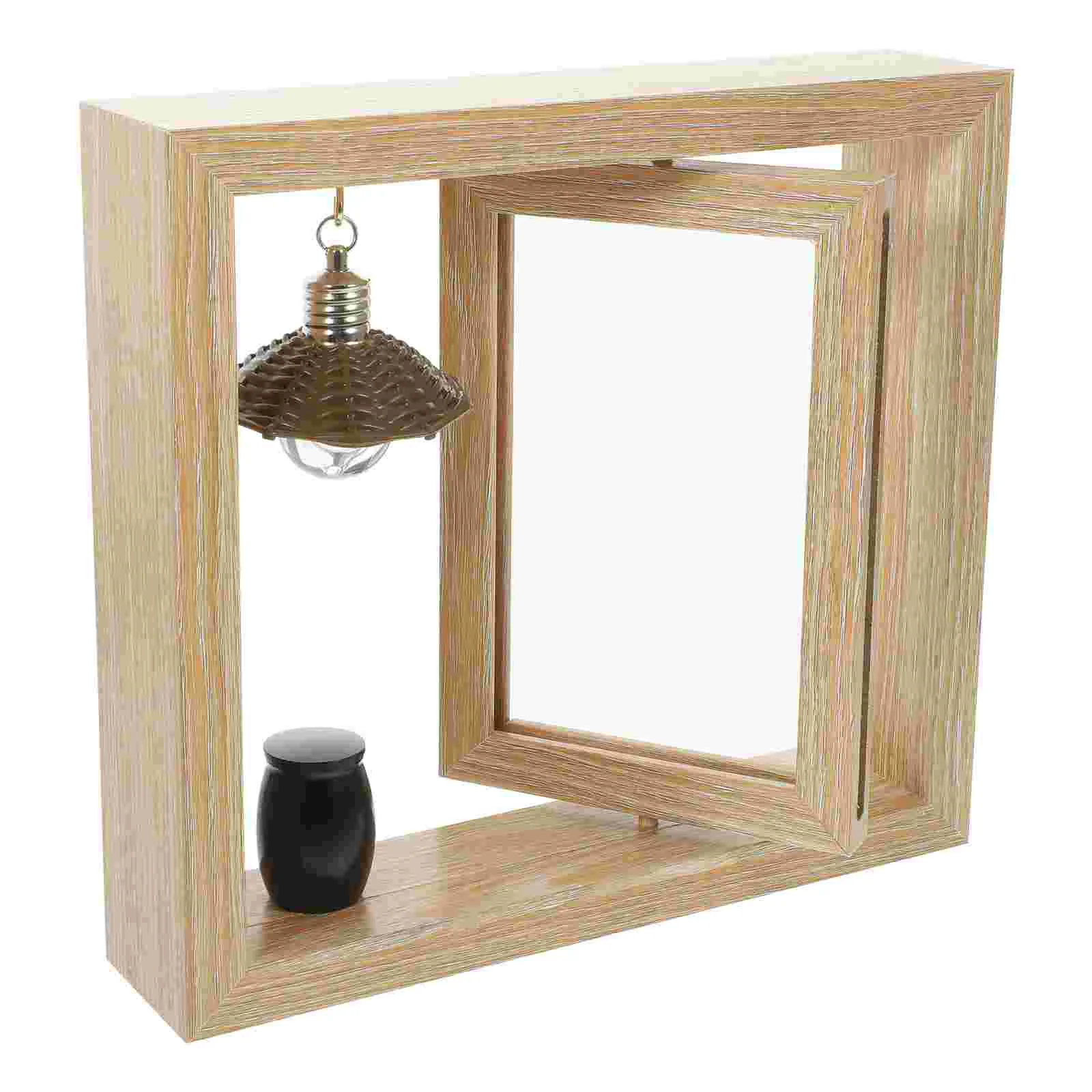

Tabletop Photo Frame Memorial Picture Decor Household Dog Desktop Wood Wooden Frames Gifts