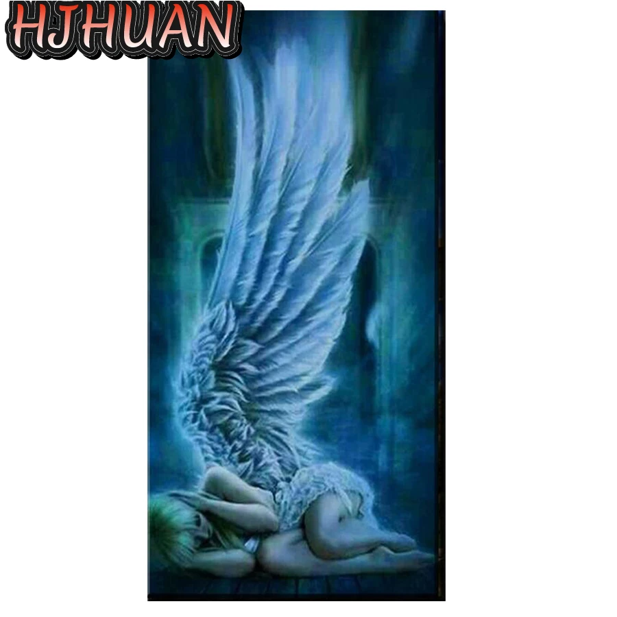 

New diamond Painting Angel 5D DIY Diamond Painting Full Square/round Drill Embroidery Cross Stitch Gift Home Decor Gift pictures