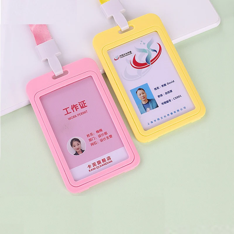 Жесткий двухсторонний жесткий пластиковый держатель для кредитных карт со