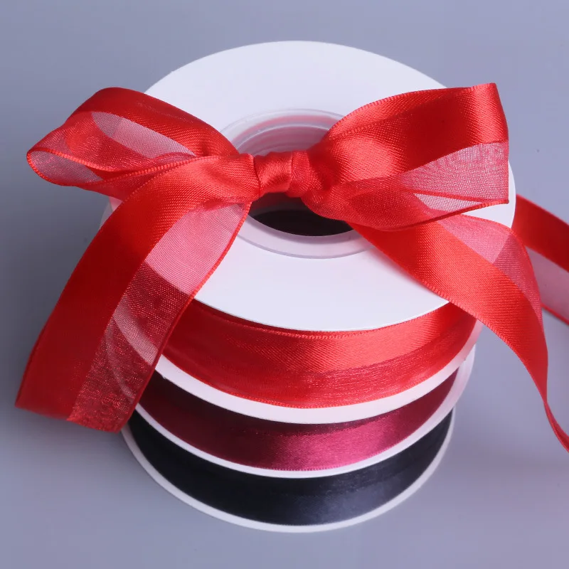 Новая Дымчатая пряжа с лентой ручной работы фотоматериал 2 5 см x 18 м лента цветами