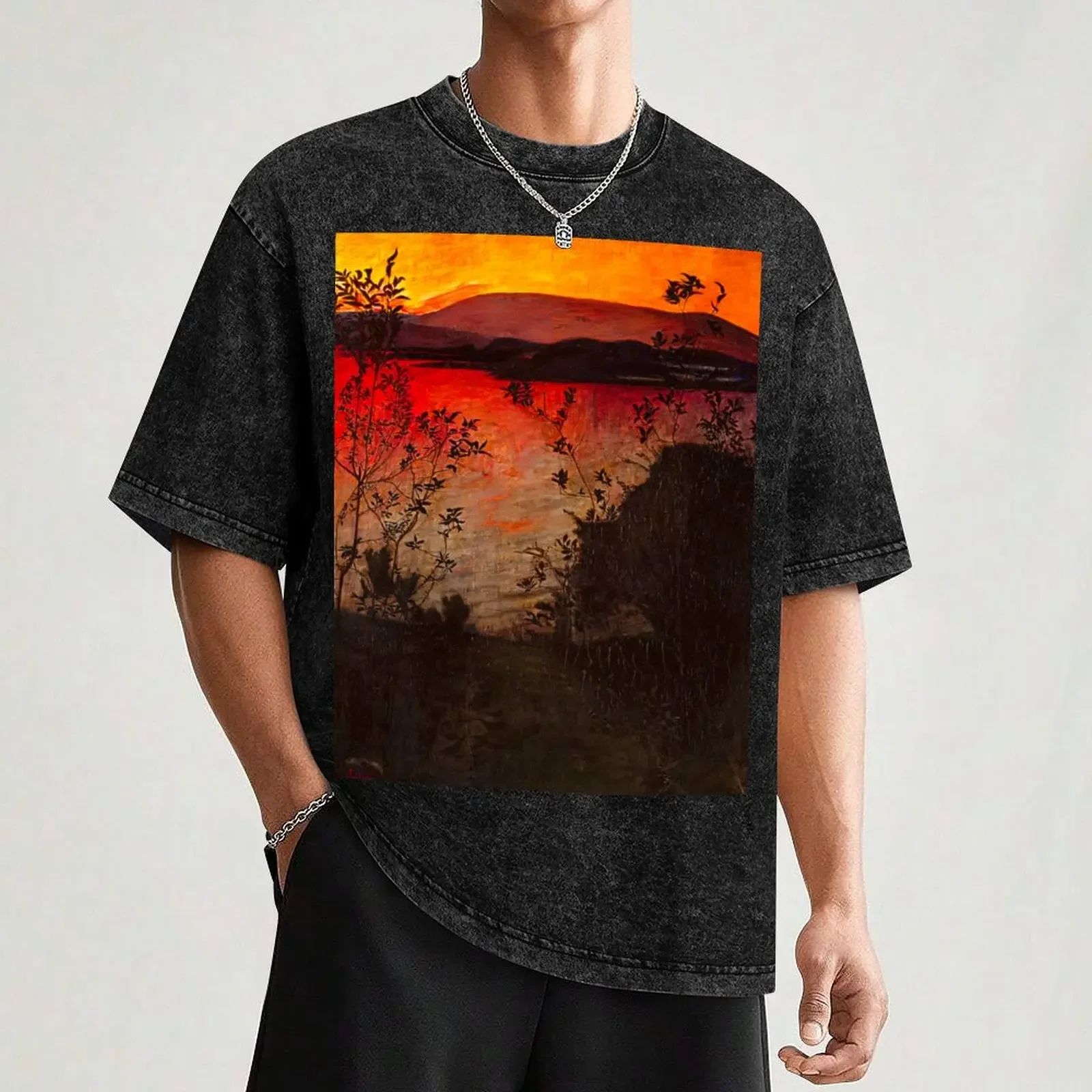 Футболка Мужская/женская из чистого хлопка с коротким рукавом