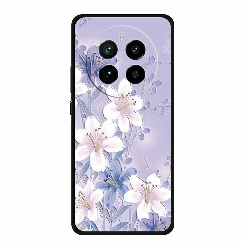 Чехол с 3D тиснением для Huawei Mate 70 5G противоударный силиконовый мягкий чехол задняя