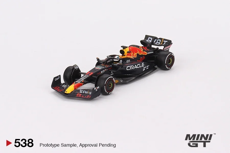 

MINIGT 1:64 Oracle Red Bull Racing RB18 #11 Sergio 2022 Third Place in Abu Dhabi MGT00538-CH Kids Toys Car Diecast Metal Model