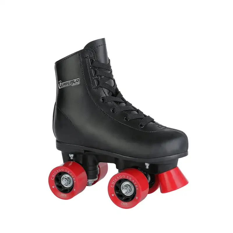 

Boys' Classic Quad Roller Skates Junior Rink Skates, Size 1