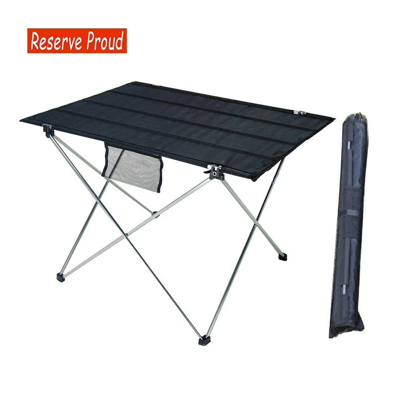 

Portable Foldable Table Camping Outdoor Furniture Computer Bed Tables Picnic 6061 Aluminium Alloy Ultra Light Folding Desk