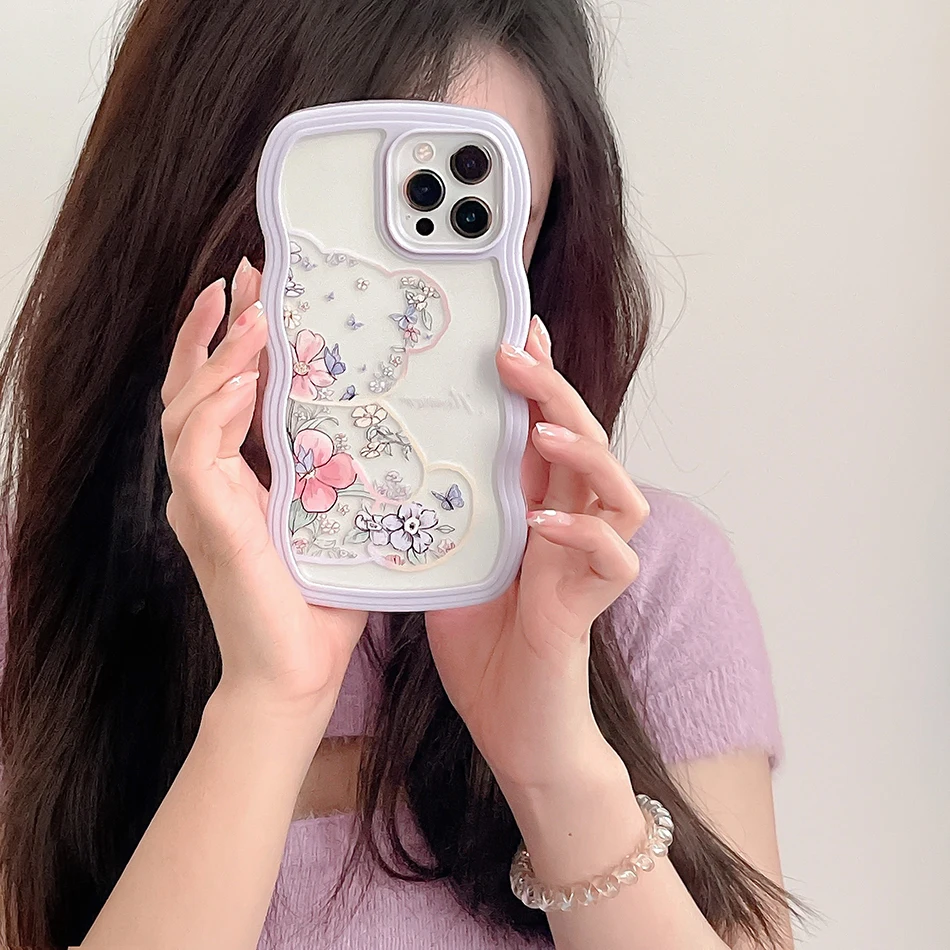 

Ударопрочный чехол из ТПУ с закрученными краями для iPhone 13, 12, 11 Pro Max, X, XR, XS Max