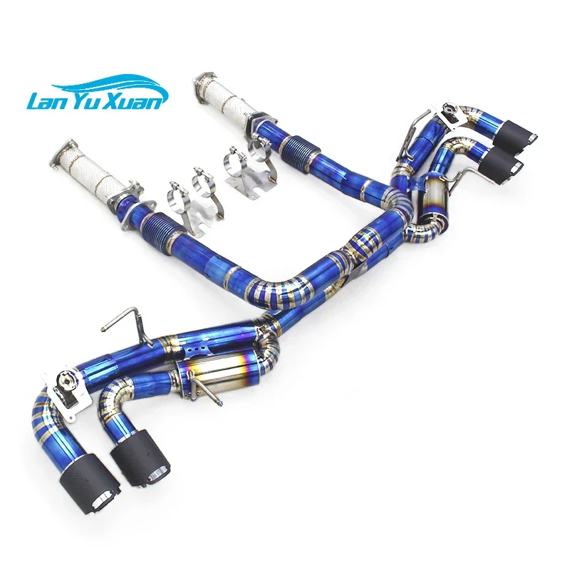 Boska титановые полные выхлопные задние газовые автомобили для Chevrolet CORVETTE C8 2019-2023 OEM