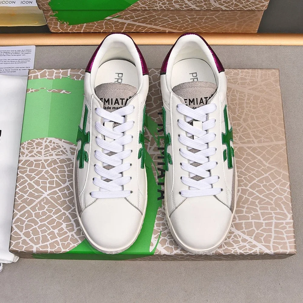 PREMIATA/мужская легкая роскошная простая модная спортивная обувь в стиле ретро