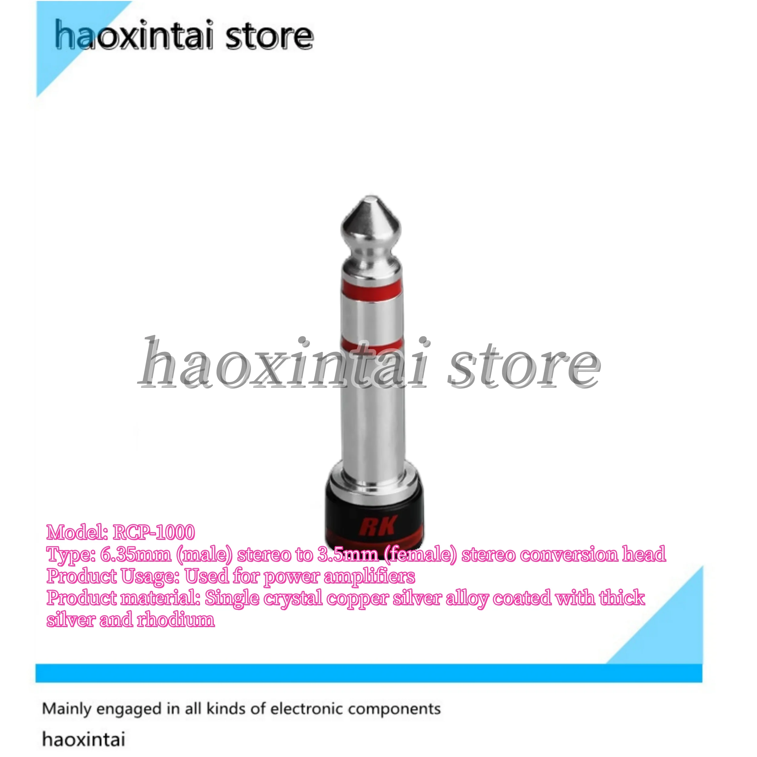 1 шт. RCP-1000 6 3 оборота 5 преобразовательная головка с родиевым покрытием для