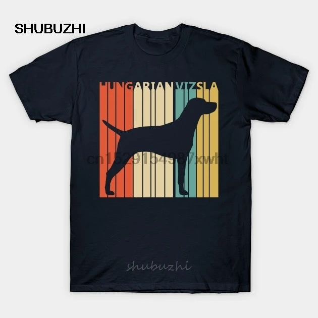 

Men t-shirt Vintage 1970s Hungarian Vizsla Dog Owner Gift tshirt Women t shirt
