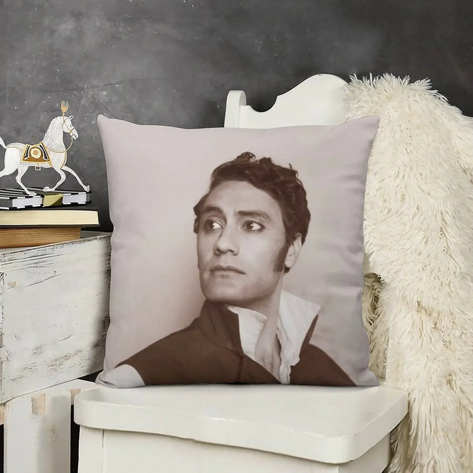 Декоративная подушка с портретом viago рождественские наволочки украшения 2025 г.