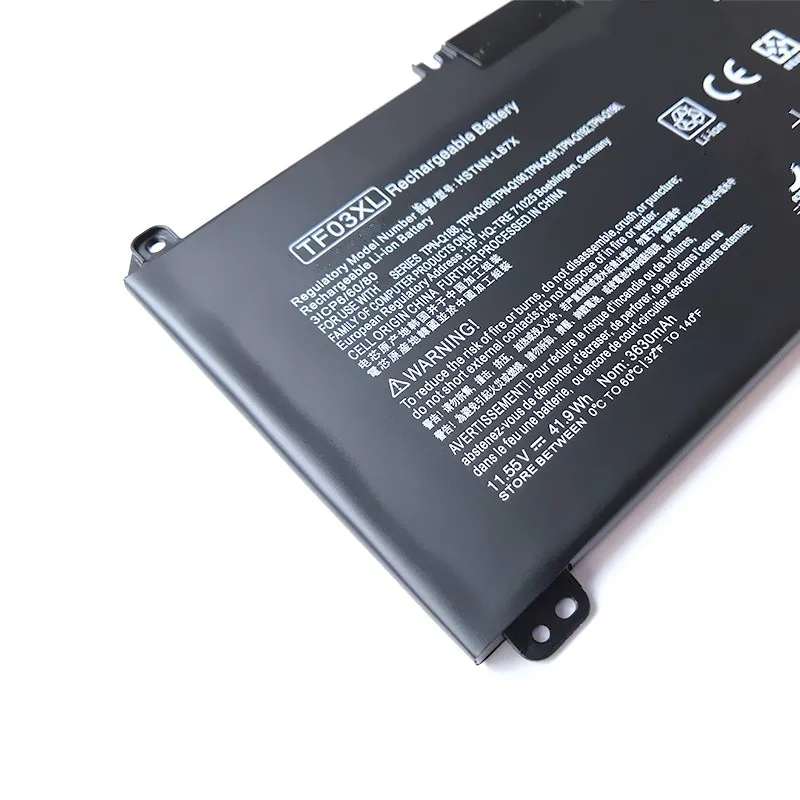 Аккумулятор TF03XL TF03 для HP Pavilion 15-CC 14-bf033TX 14-bf108TX TPN-Q189 Q191 14-bf008TU TPN-Q190 - купить по