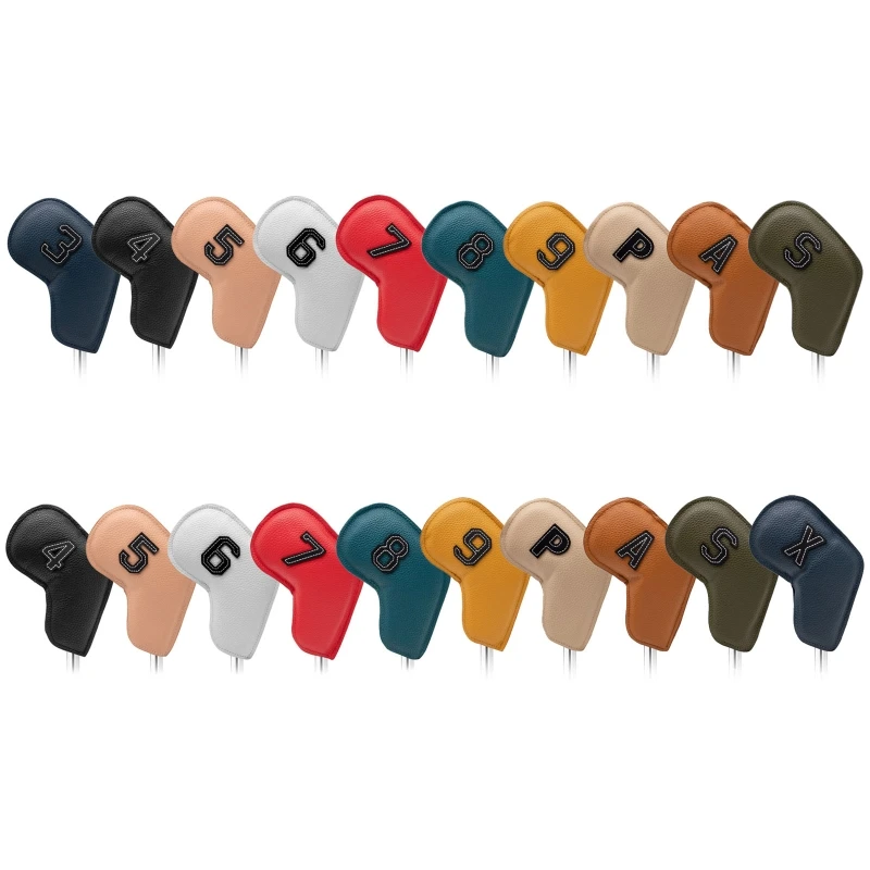 

Waterproof Golf Putter Covers, Golf Iron for Head Covers PU Leather Golf Club Co