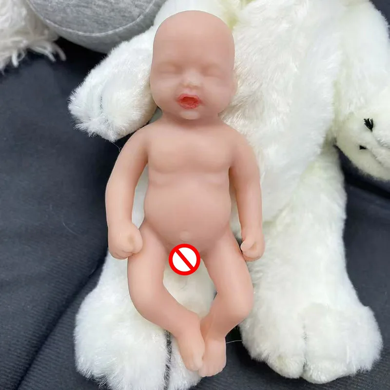 5-дюймовые мягкие силиконовые куклы реборн для мальчиков Lucas мягкая на ощупь