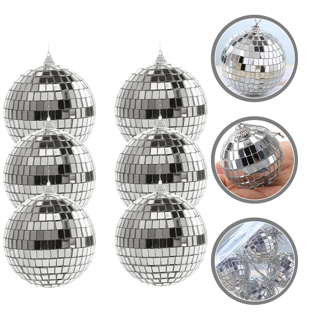 

Disco Mirror Ball Small Balls Creative Christmas Tree Hanging Party Decorations