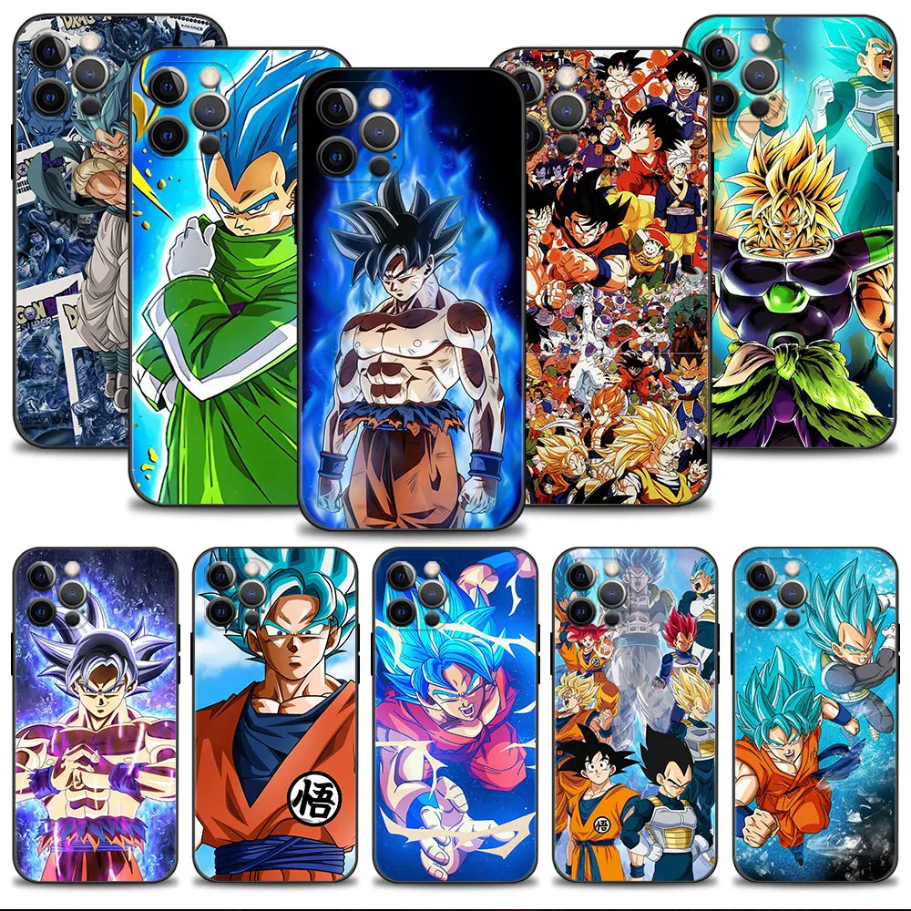 

Dragon Ball Goku Goten For Apple iPhone X 14 12 8 Plus 7 XR 11 13 Pro Max XS SE 5 SE2022 SE2 6S 5S Mini Casing Coque