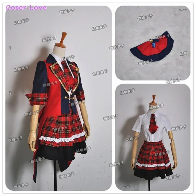 AKB0048 Косплей Костюм Atsuko Maeda Рождественский костюм на Хэллоуин