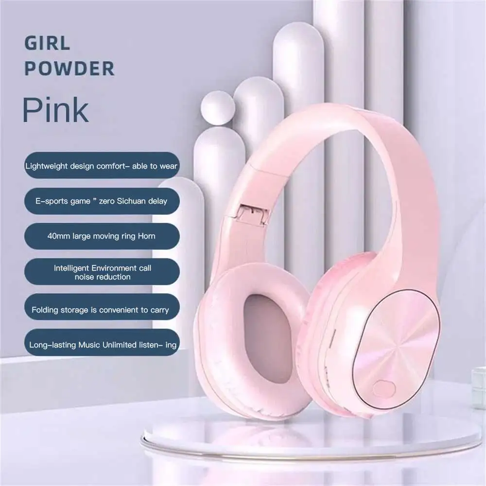 

Складная тянущаяся гарнитура, беспроводные наушники, совместимые с Bluetooth 5,0, наушники с оригинальным стереозвуком для игр T5, Bluetooth-совместим...