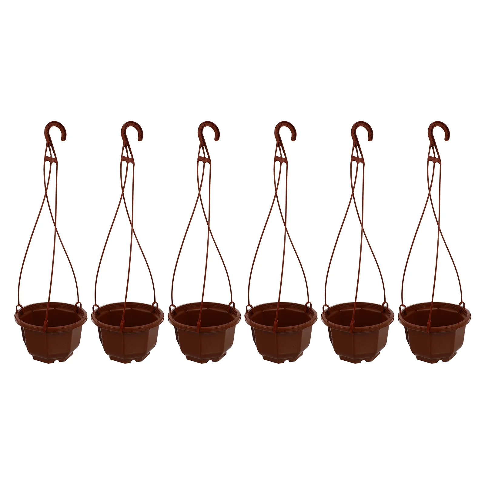 

Hanging Planter Pots Flower Pot Basket Planters Holder Succulent Wall Orchid Baskets Indoor Container Holders Balcony Railing