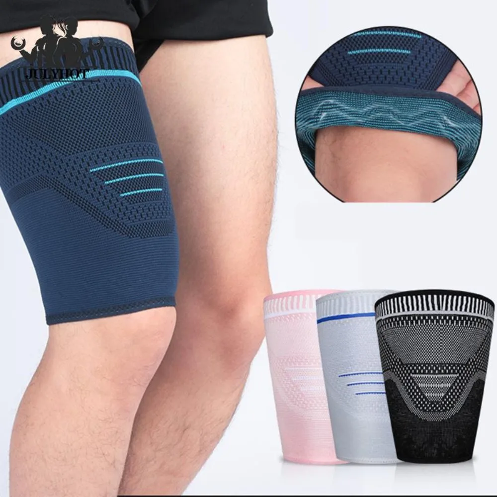 

Sleeves Sports Legwarmers Anti-sweat For Running Sports Hamstring Support Upper Leg Sleeves Leg Sleeve Thigh Sleeves