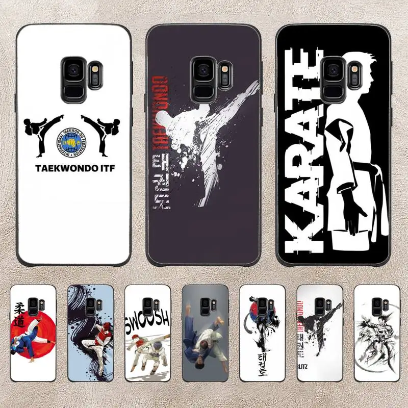 

Korean Taekwondo Phone Case For Samsung Galaxy J200 J2 Prime J2 Pro J6 2018 J250 J4 Plus J415 J5 Prime J7