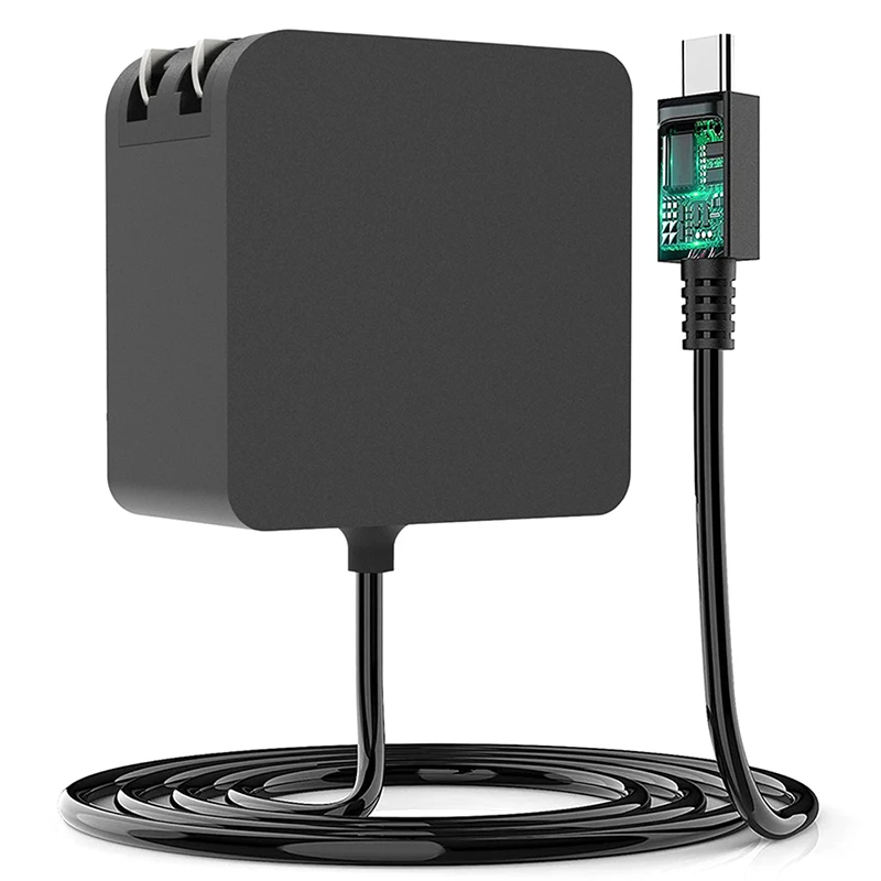

New 45w Ac Power Adapter Charger for Steam Deck Switch Charger Type-C Controller Laptop Support Tv Dock Mode