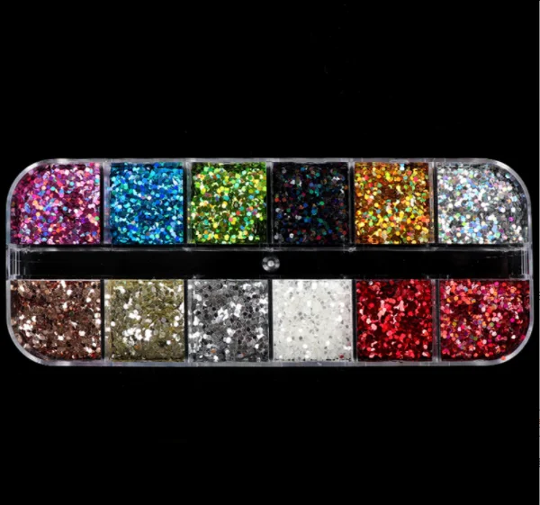 

Новинка, фотоаксессуары для ногтей, 12 коробок, 1 мм