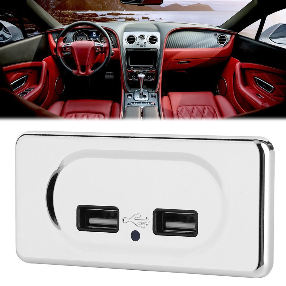 

Автомобильное зарядное устройство с двумя USB-портами, 3,1 А