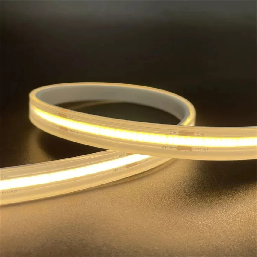 Top Quality outdoor silicone flexible rgbw waterproof rgbw cob ip68 5m/roll DC24v  led strip light