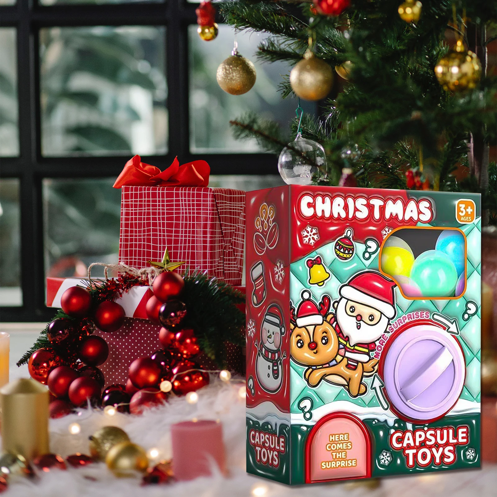 Детский Торговый Автомат Для Яиц Рождественская Игрушка Дозирующий Конфет