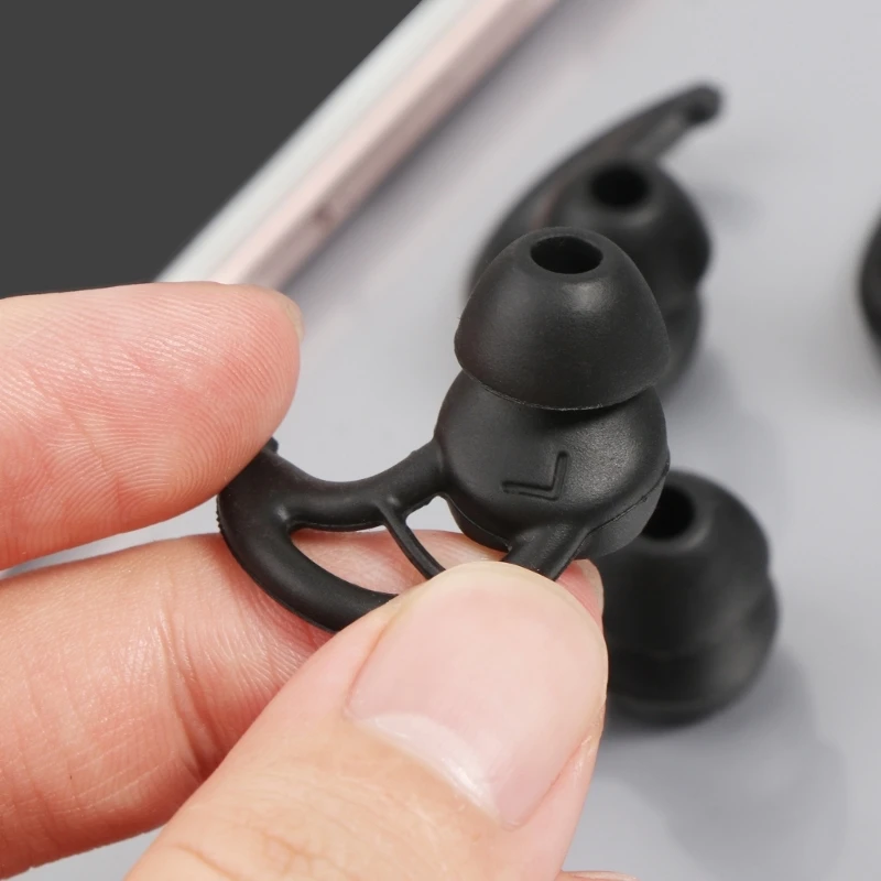 

Soft Silicone Earhooks Ear Buds Tips Wings for Sony WF-1000XM3 WI-1000X Earphones Replacement Anti Slip Ear Hooks Eartip