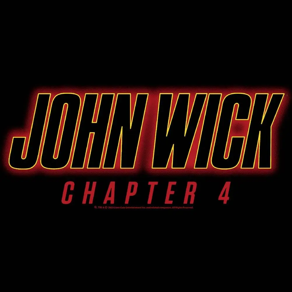 Мужская футболка с коротким рукавом и логотипом John Wick графические футболки