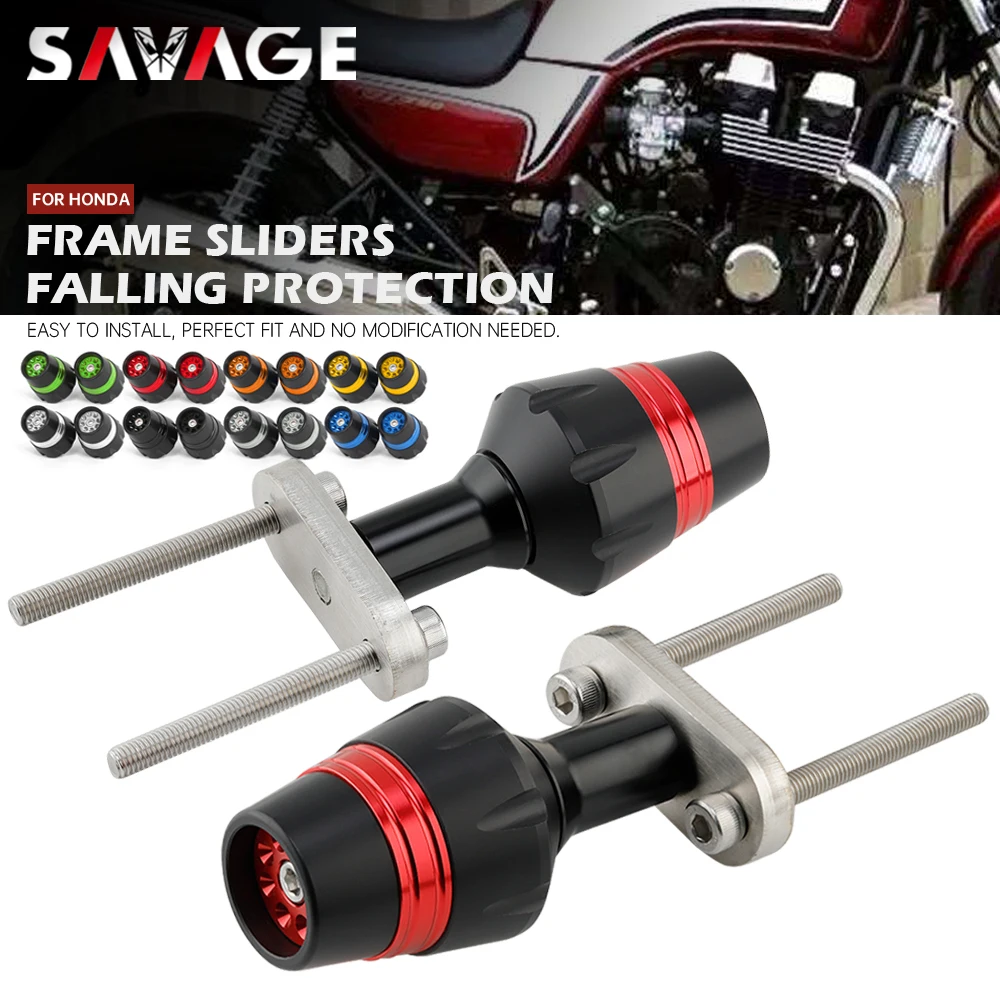 

Frame Slider Crash Protectors For HONDA CB 750 1992-2007 CB750 1996 Motorcycle Accessories Bobbins Falling Protection POM Pads