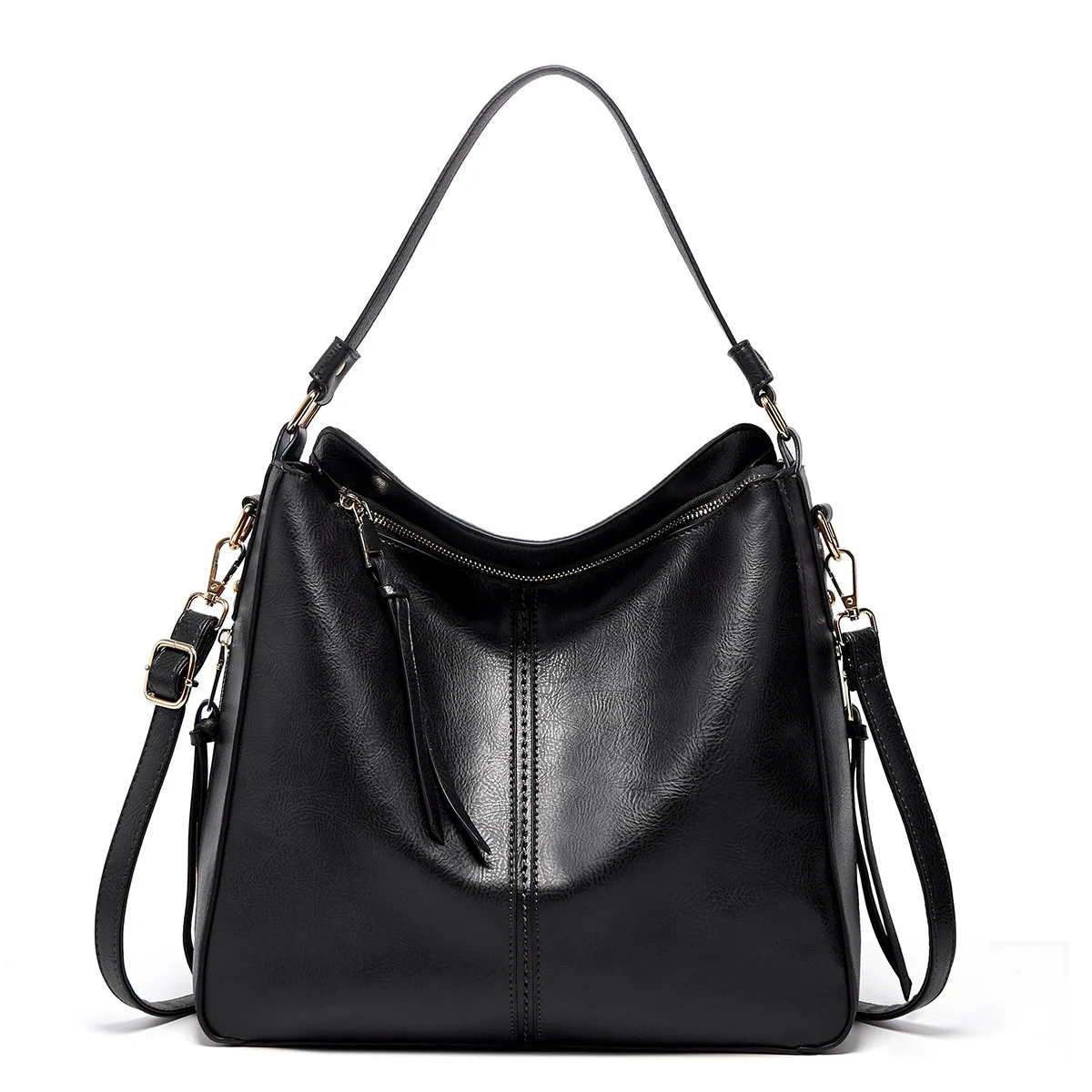 

New fashion trend advanced texture large capacity shoulder bag