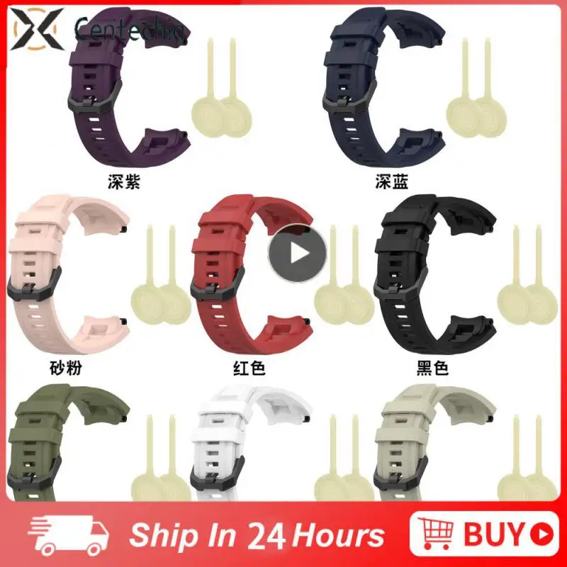 

For Huami Amazfit T-rex2 Watch Bracelet With Tool Breathable Replacement Strap Thickened Multi-color Breathable Multi-color