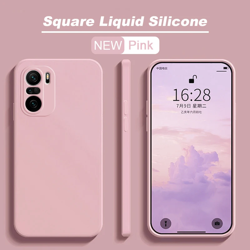 poco f3 poco f 3 pocof3 pro case luxury original square liquid silicone soft phone cover for xiaomi poco f3 poco f 3 pocof3 pro free global shipping