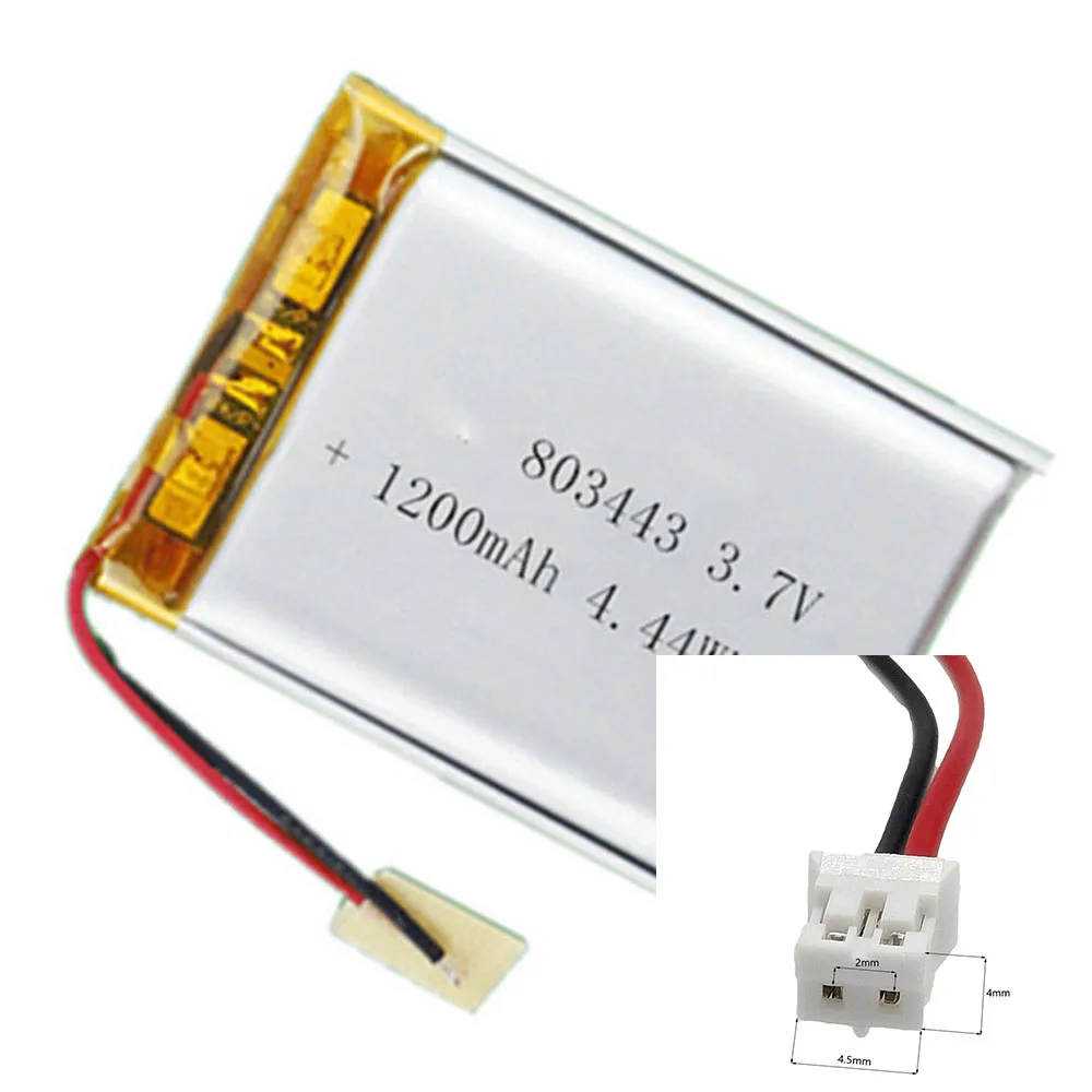 Аккумулятор Li-Pol 3.7В 1200мАч 803443