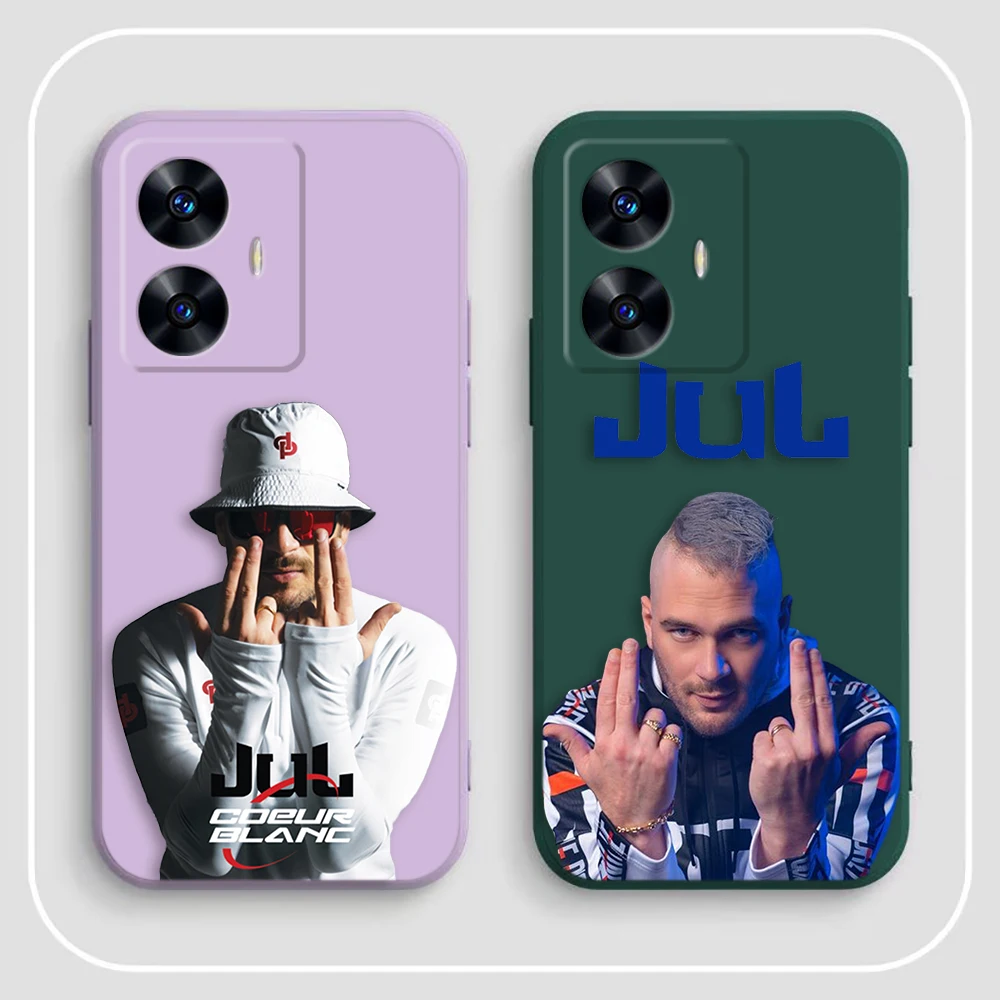 Чехол для телефона France Hot Rapper Singer JuL Realme C65 C63 C53 C35 C55 C33 C30 C21Y C20 C12 C11 GT 2 XT NARAO 20 30 50