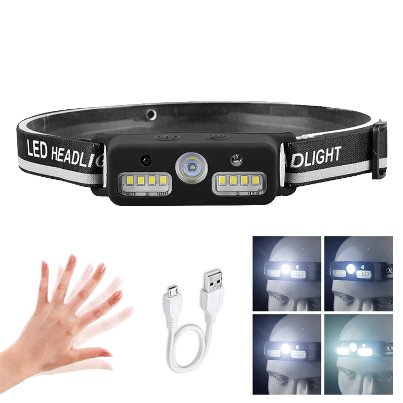 

Налобный фонарь Heinast 1200 лм с датчиком движения