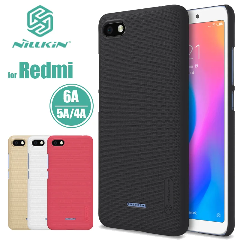 

Xiaomi Redmi 6A Case Nillkin Super Frosted Shield Redmi6A Strong PC Cover Redmi 5A Case For Redmi 4A 5A 6A Nilkin Phone Case