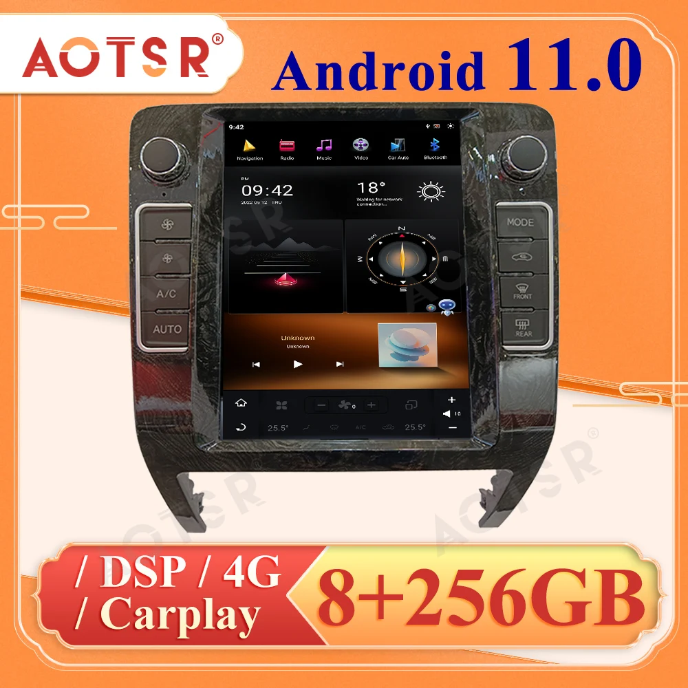 

10.4INCH Car radio For Toyota crown 1995-1999 Android 11 Tesla Style Multimedia Player Auto Recoder Head Unit