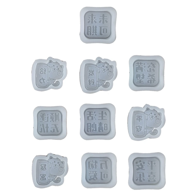 

Auspicious Meaning Exquisite Chocolate Candy Sugar Craft Gum Paste Mold Cake Decorating Tools Art Silicone Soap Mold