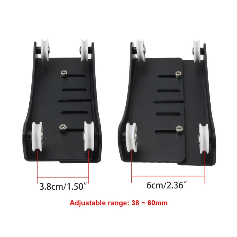 

3D Printer Filament Spool Holder Acrylic Material Fixed Support Tray Adjustable Shelf with Bearing Printer Accessorie