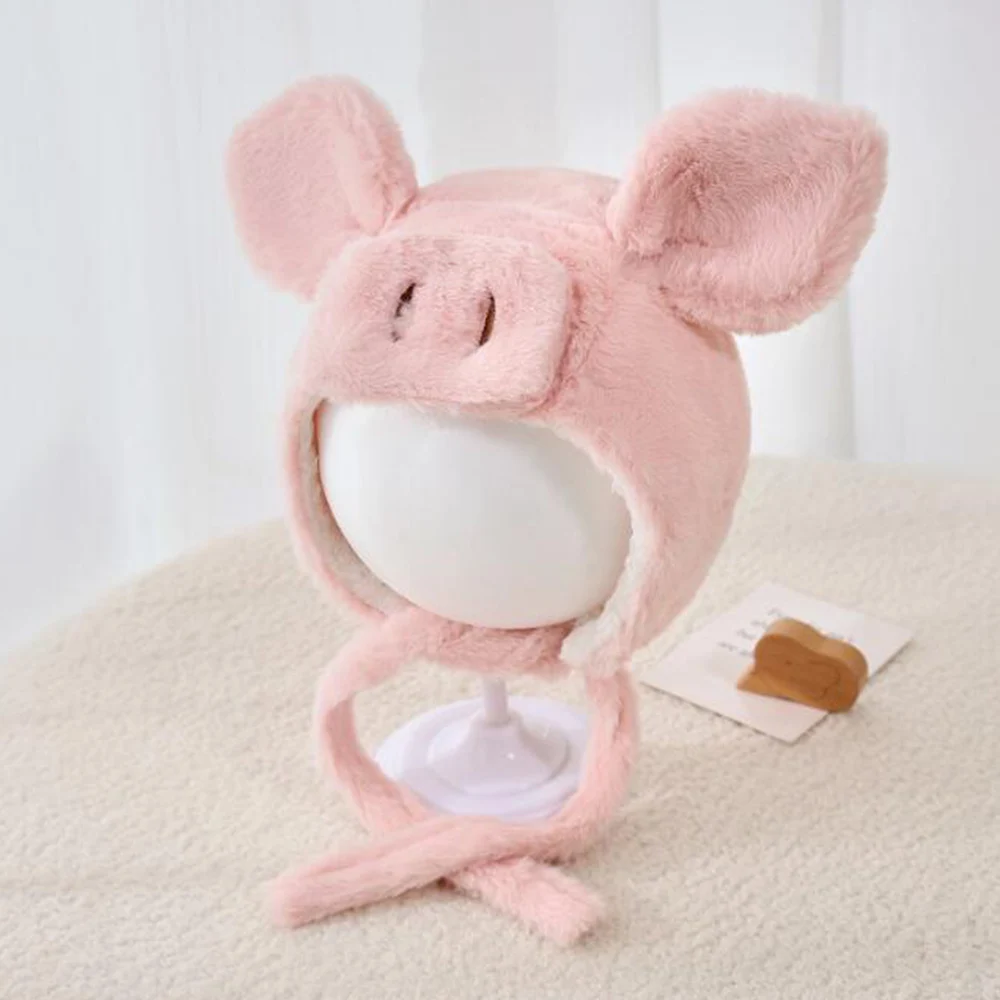 Зимняя шапка для маленьких мальчиков милая толстая теплая рождественская