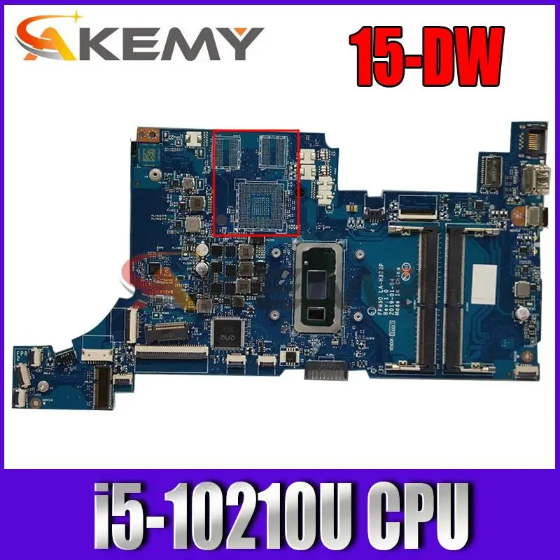 

LA-H323P Mainboard For HP 15-DW 15-DW0037WM 15S-DU Laptop Motherboard With i5-10210U CPU DDR4 100% Tested