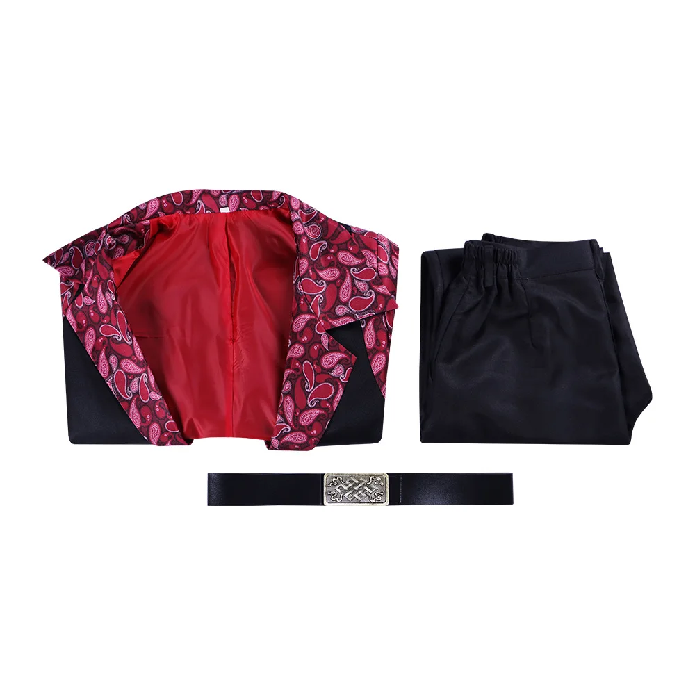 Аниме Дракулы Михок Косплей Костюм Взрослые Мужчины Боевая Униформа Ветровка