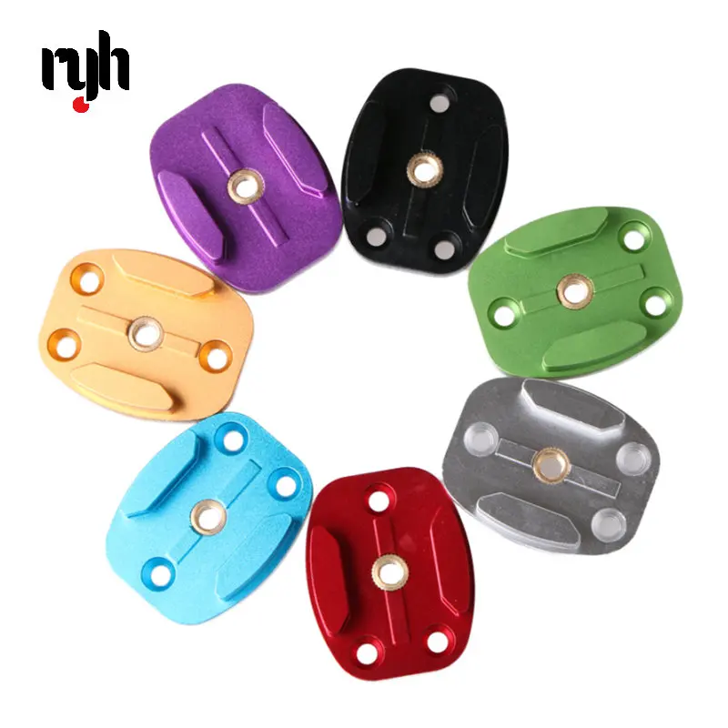 

Плоское поверхностное крепление из алюминиевого сплава для телефона 6 5 4 Session Xiaomi Yi 4K SJCAM SJ5000 M20 Eken Mount Go Pro OSMO, аксессуары