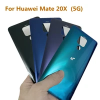 7 2 for huawei mate 20x battery back rear glass cover door housing for huawei mate 20 x 5g back battery cover mate20x